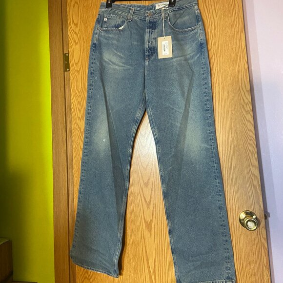 NWT! 29 AG-ED Denim Ezzra True Boyfriend Jeans - Picture 1 of 4